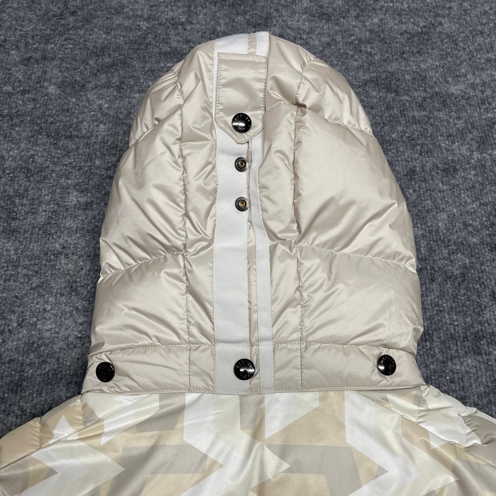 Bogner CARRY-D Jacket Womens XL Beige 750 Down Ski Geometric Luxury Waterproof - Picture 11 of 16